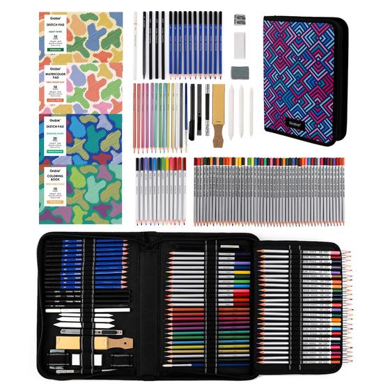 Imagem de Conjunto de Lápis de Desenho Grabie Classic 104 - Lápis de Cor