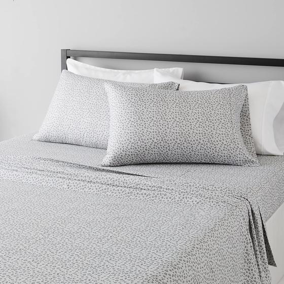 Imagem de Conjunto de lençóis de cama Amazon Basics Lightweight Microfiber King