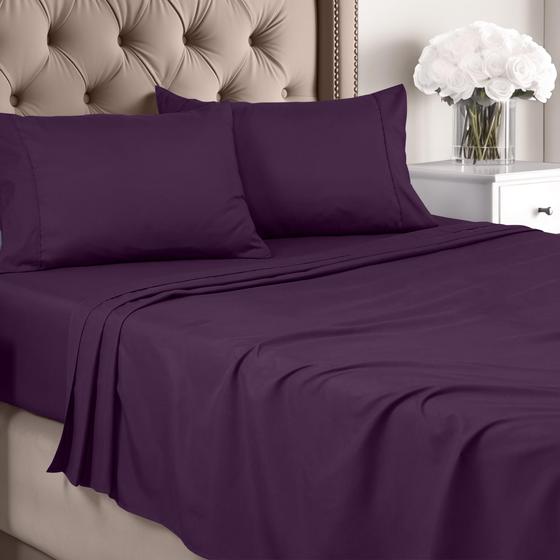 Imagem de Conjunto de lençóis Utopia Bedding Queen Size  Microfibra escovada