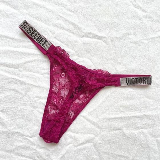 Conjunto De Lingerie Rosa Sexy Victoria's Secret, Sutiã E Calcinha ...