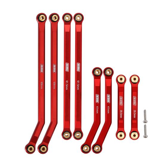 Imagem de Conjunto de links em alumínio CNC de alta folga INJORA para SCX24