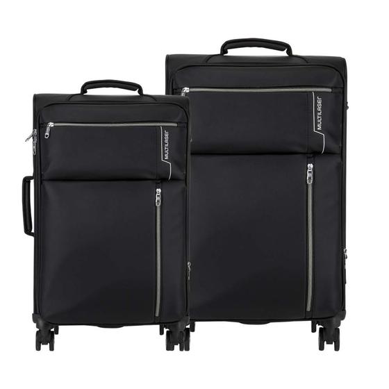 Imagem de Conjunto de Malas Multilaser Travel Bags 4 Rodas Preto - BO421