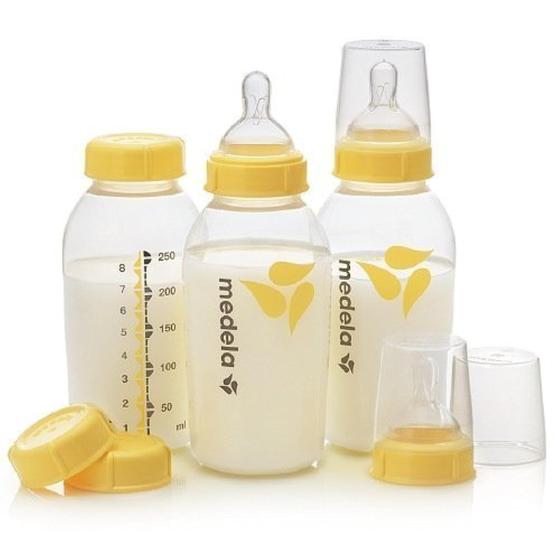 Imagem de Conjunto de Mamadeiras Medela sem BPA (240ml) - 1 Unidade