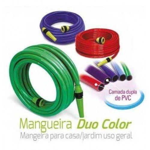 Imagem de Conjunto de mangueira jardim e casa 10 mts duplo revestimento