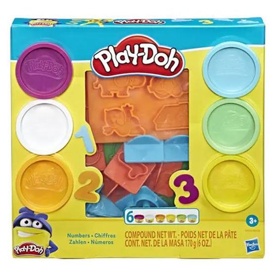 Imagem de Conjunto de Massinha Play-Doh Números - Hasbro