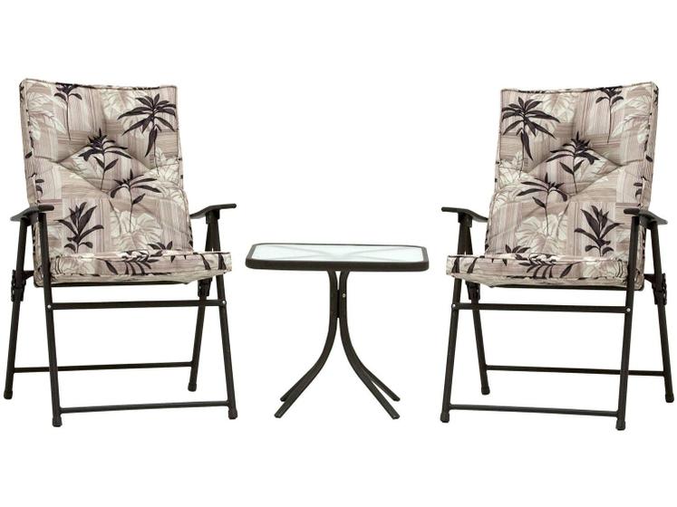 Imagem de Conjunto de Mesa com 2 Cadeiras Kairos 