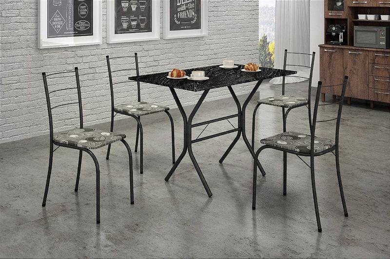 Imagem de Conjunto de mesa com 4 cadeiras - MARICÁ