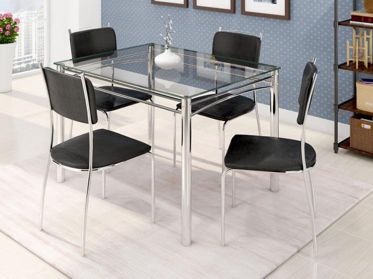 Imagem de Conjunto de Mesa com 4 Cadeiras Mobisul