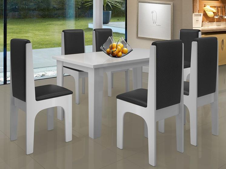 Imagem de Conjunto de Mesa com 6 Cadeiras