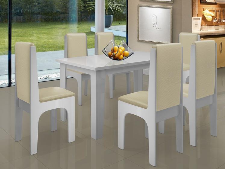 Imagem de Conjunto de Mesa com 6 Cadeiras