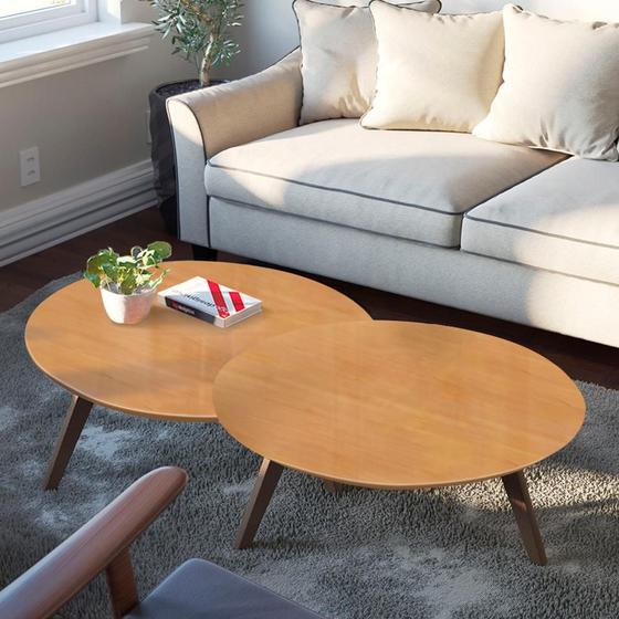 Imagem de Conjunto De Mesa De Centro Nature Classic Luna Imcal