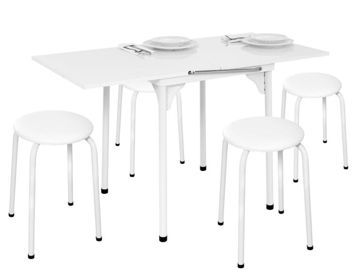 Imagem de Conjunto de Mesa Dobrável Extensível