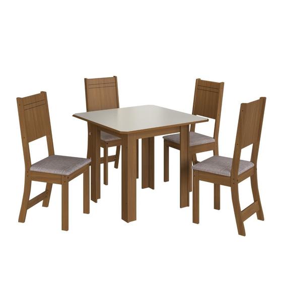 Imagem de Conjunto de Mesa Lisboa 0,90 c/ 4CAD