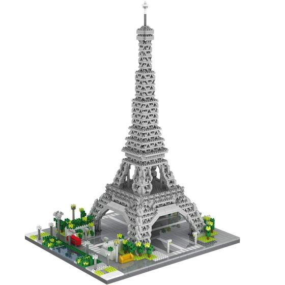 Imagem de Conjunto de Microblocos DovOb - Torre Eiffel (3369 Peças)