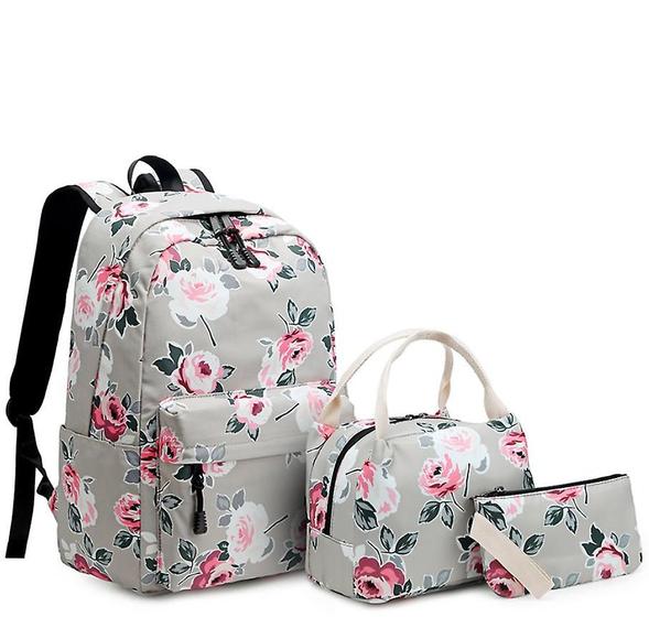 Imagem de Conjunto de Mochila Escolar Wokex Infantil - com Lancheira e Estojo