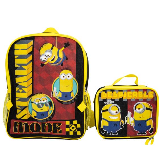 Imagem de Conjunto de mochilas AI ACCESSORY INNOVATIONS Despicable Me 16 Kids