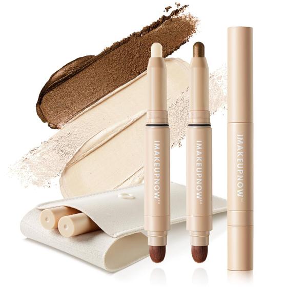 Imagem de Conjunto de palitos de sombra imakeupnow Cream to Powder 2 unidades G001+G004