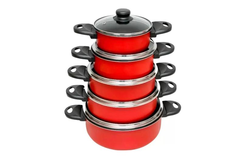 Conjunto de Panela Caçarola 5 Peças Antiaderente Teflon é boa?