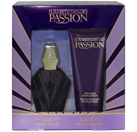 Imagem de Conjunto de perfume para presente Elizabeth Taylor Passion for Women 75ml