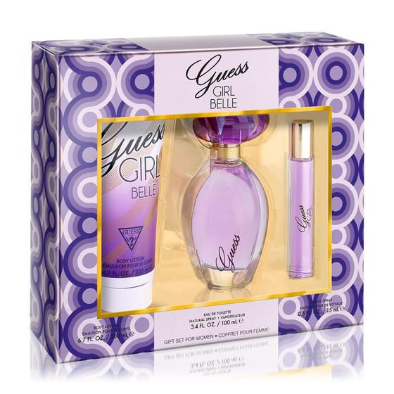 Imagem de Conjunto de perfumes GUESS Girl Belle Eau de Toilette 100ml com loção