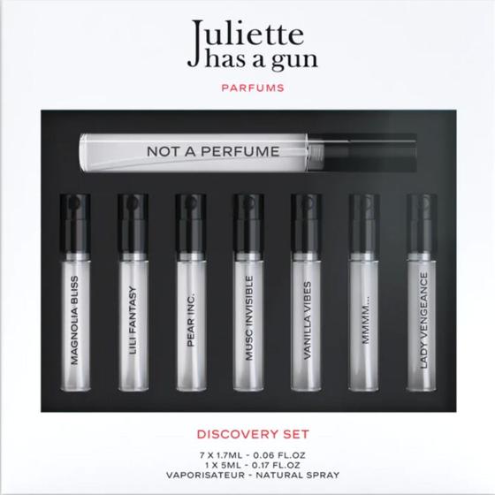 Imagem de Conjunto de Perfumes Juliette Has a Gun Discovery - 8 Fragrâncias (1,5ml cada)