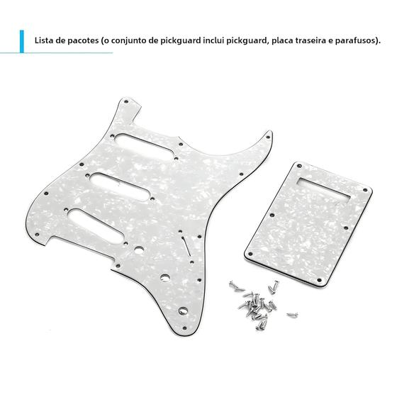 Parapickguard In Alluminio Anodizzato Opaco Per Fender Stratocaster – KAISH