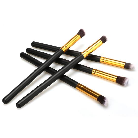 Imagem de Conjunto de pincéis de maquiagem, 5 peças de sombra em pó, cebola preta, cabelo