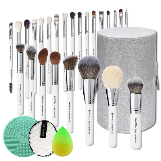 Imagem de Conjunto de pincéis de maquiagem Bueart Design Pro Makeup Artist Deluxe