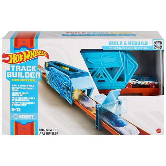 Conjunto de Pista de Impulso Track Builder Hot Wheels Mattel Menor preço em Conjunto de Pista de Impulso Track Builder Hot Wheels Mattel