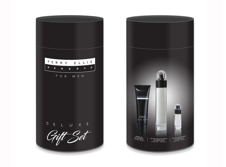 Imagem de Conjunto de presente de 3 peças Perfume Perry Ellis Reserve para homens