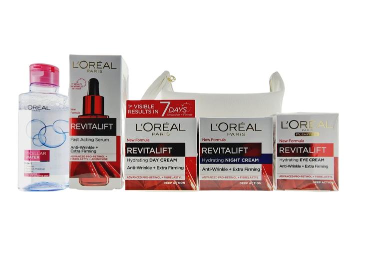 Imagem de Conjunto de presente L'Oreal Paris Revitalift Micellar Water