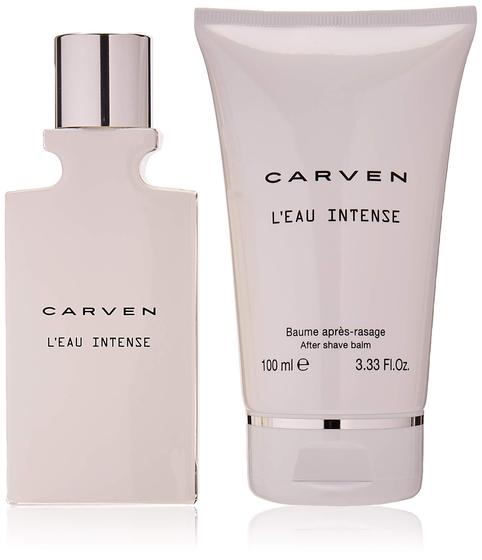 Imagem de Conjunto de presente Perfume Carven Leau Intense para homens, 50 ml EDT, 2 peças