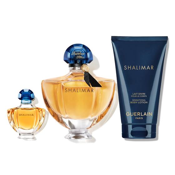 Imagem de Conjunto de presente Perfume Guerlain Shalimar 50 ml Eau De Parfum + Loção