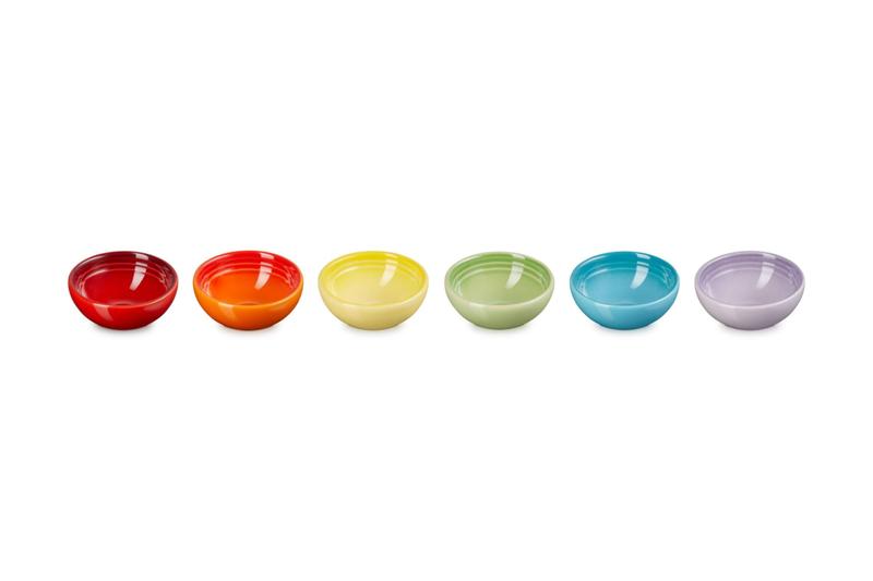 Conjunto de presente Prep Bowls Le Creuset Stoneware Pinch Bowl 60 ml 6 unidades