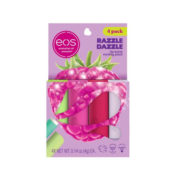 Imagem de Conjunto de Presentes eos Razzle Dazzle - 4 Protetores Labiais
