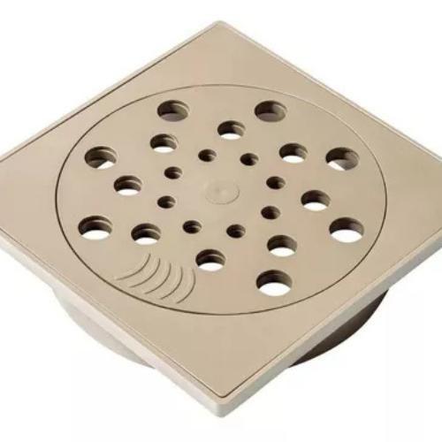 Imagem de Conjunto De Ralo Com Fecho 15x15 Bege - Gemell