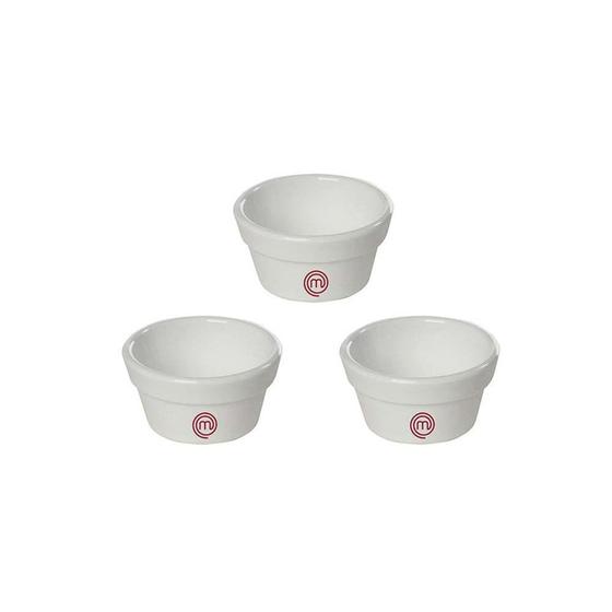 Imagem de Conjunto De Ramequim Cheff Masterchef 30Ml 3Un Branco