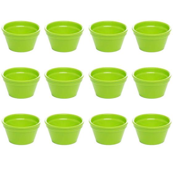 Imagem de Conjunto De Ramequim Cheff Vemplast 60Ml 12Un Verde