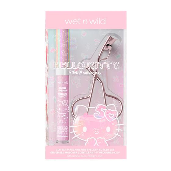 Imagem de Conjunto de rímel e modelador de cílios wet n wild Hello Kitty Glitter