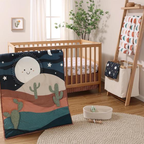 Imagem de Conjunto de Roupa de Cama de Berço The Peanutshell Joshua Tree - 5 Peças