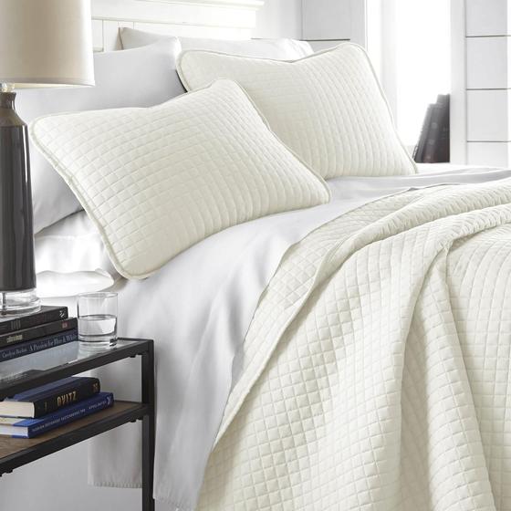 Imagem de Conjunto de Roupa de Cama Southshore Fine Living Queen/King - Cor Creme