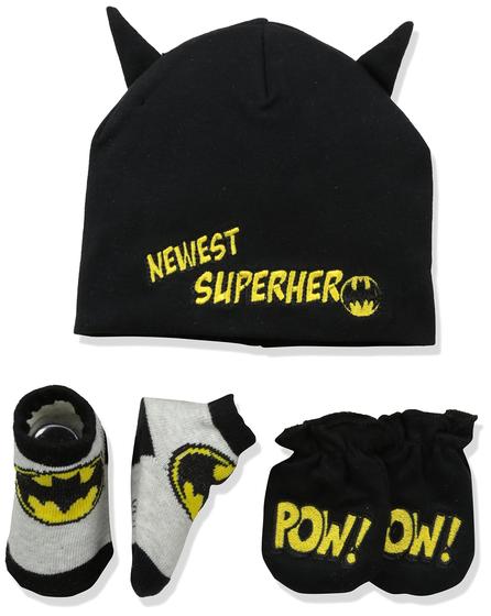 Imagem de Conjunto de roupas DC Comics Batman para meninos de 0 a 3 meses