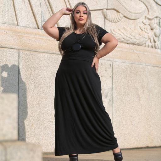 Imagem de Conjunto De Saia E Cropped Plus Size Tamanhos Grandes