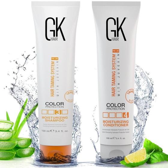 Imagem de Conjunto de shampoo e condicionador GK HAIR Global Keratin 100mL