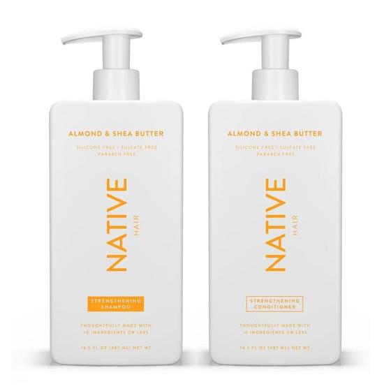 Imagem de Conjunto de shampoo e condicionador Native Strengthening 490mL