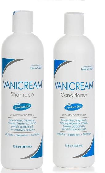 Imagem de Conjunto de shampoo e condicionador Vanicream  12 onças cada