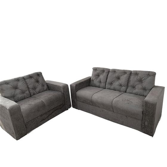 Conjunto de Sofá de 2 e 3 Lugares 1,65m / 1,20m Menor preço em Conjunto de Sofá de 2 e 3 Lugares 1,65m / 1,20m