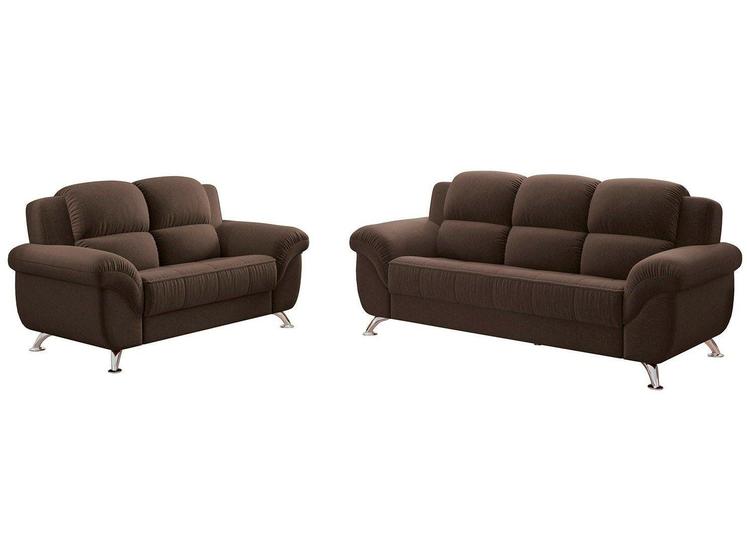 Conjunto de Sofás 2 e 3 Lugares Marselha Linoforte é ruim? Conjunto de Sofás 2 e 3 Lugares Marselha Linoforte é boa?