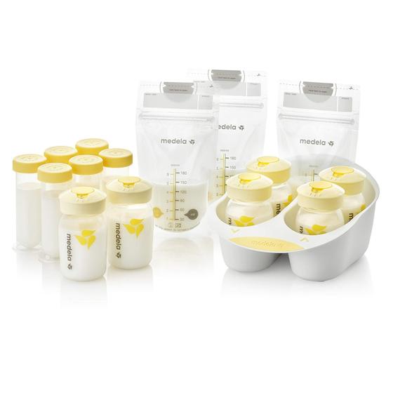 Imagem de Conjunto de soluções de armazenamento de leite materno Medela Breastfeeding BPA