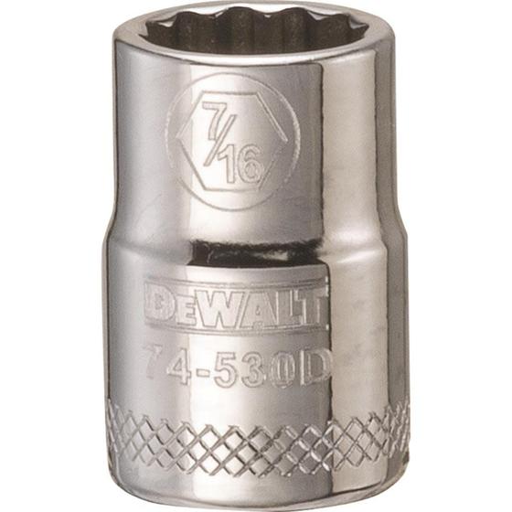 Imagem de Conjunto de Soquetes DEWALT DWMT74530OSP 3/8" - 7/16" SAE 12 Pontos